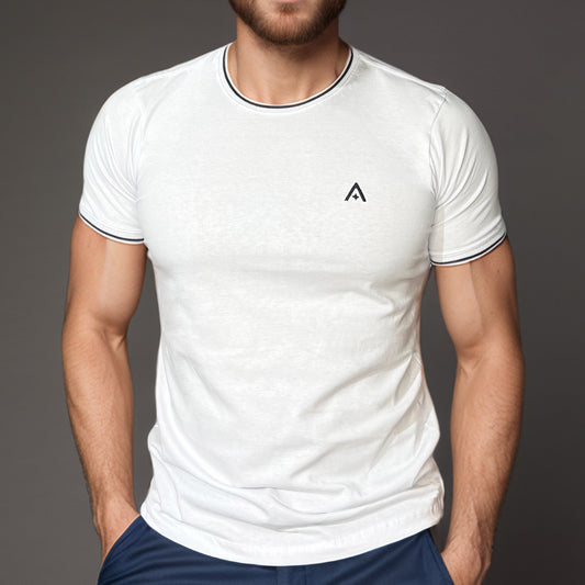 Camiseta Slim Fit Blanco LONDON