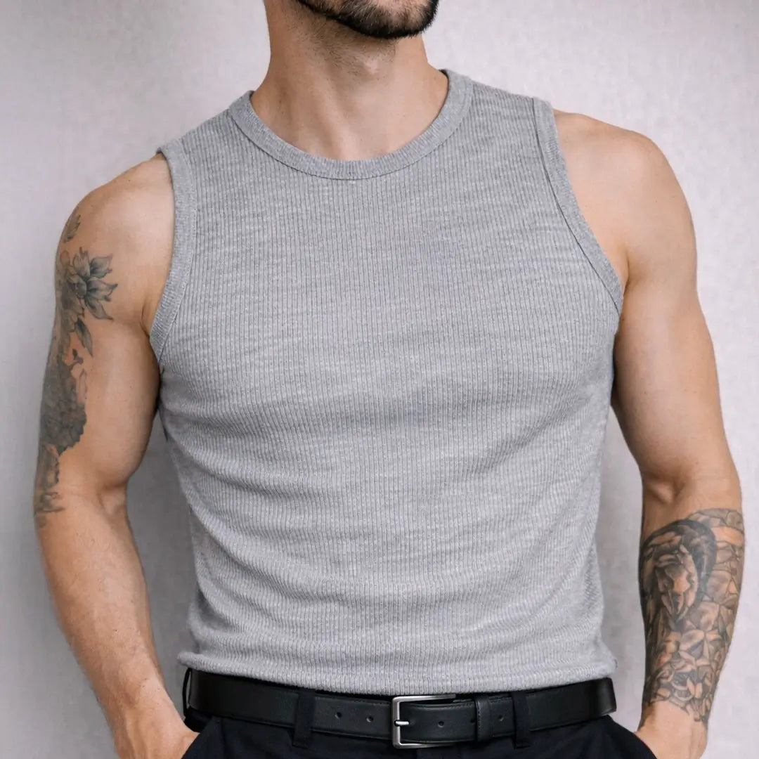 Camisilla Contour Gris para hombre – OCRA JEANS