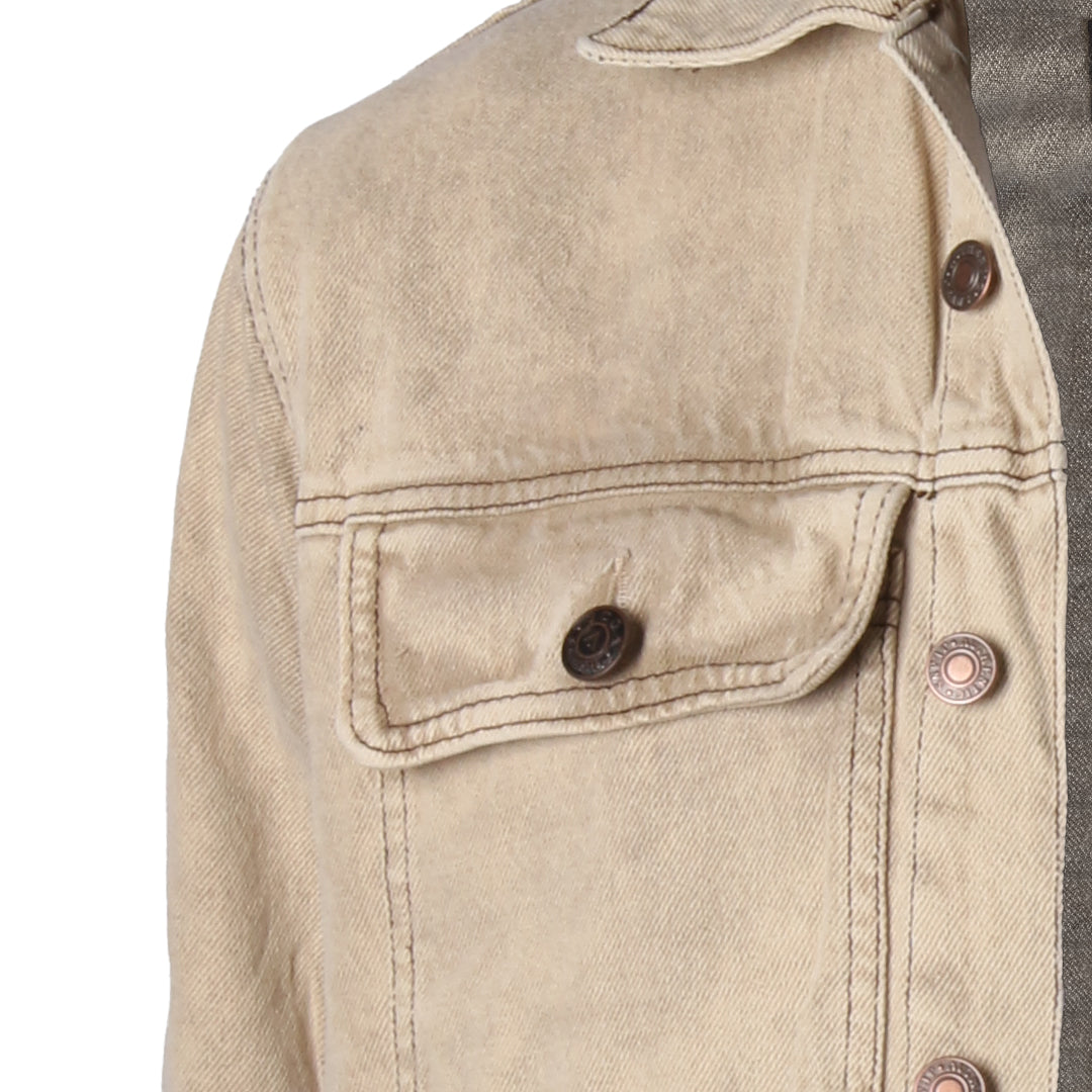 Chaqueta en Jean Beige