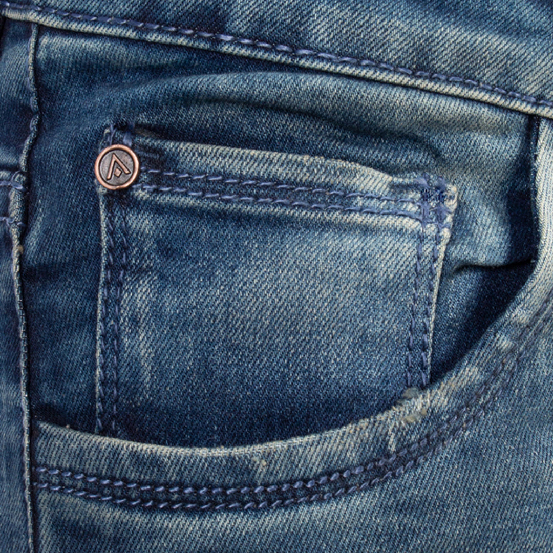 Skinny Jean | Azul Verdoso Medio CL2201