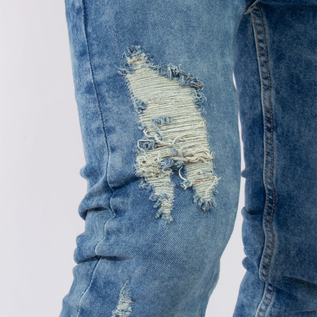 Skinny Jean | Verdoso Frost con Rotos CL2229