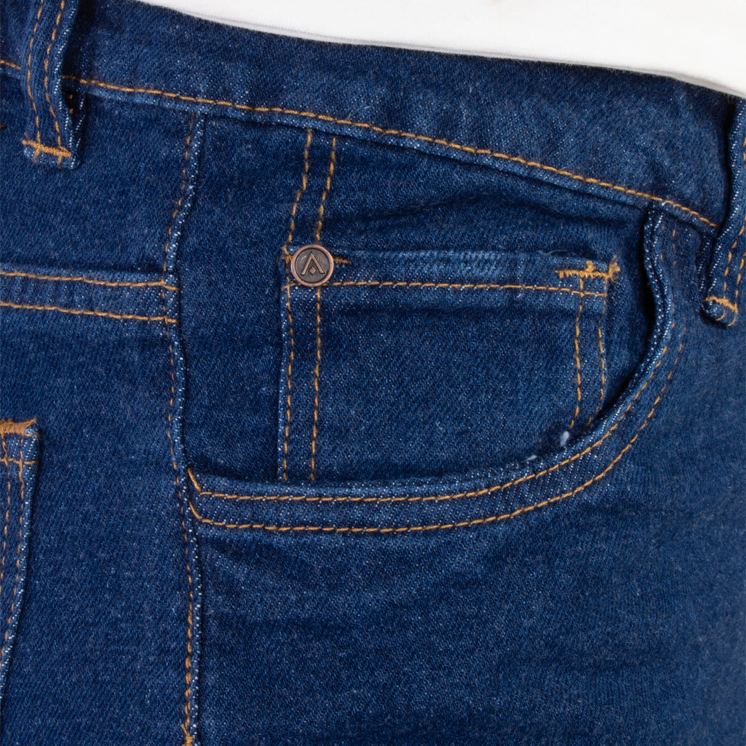 Skinny Jean | Azul Stone con Rotos CL2230