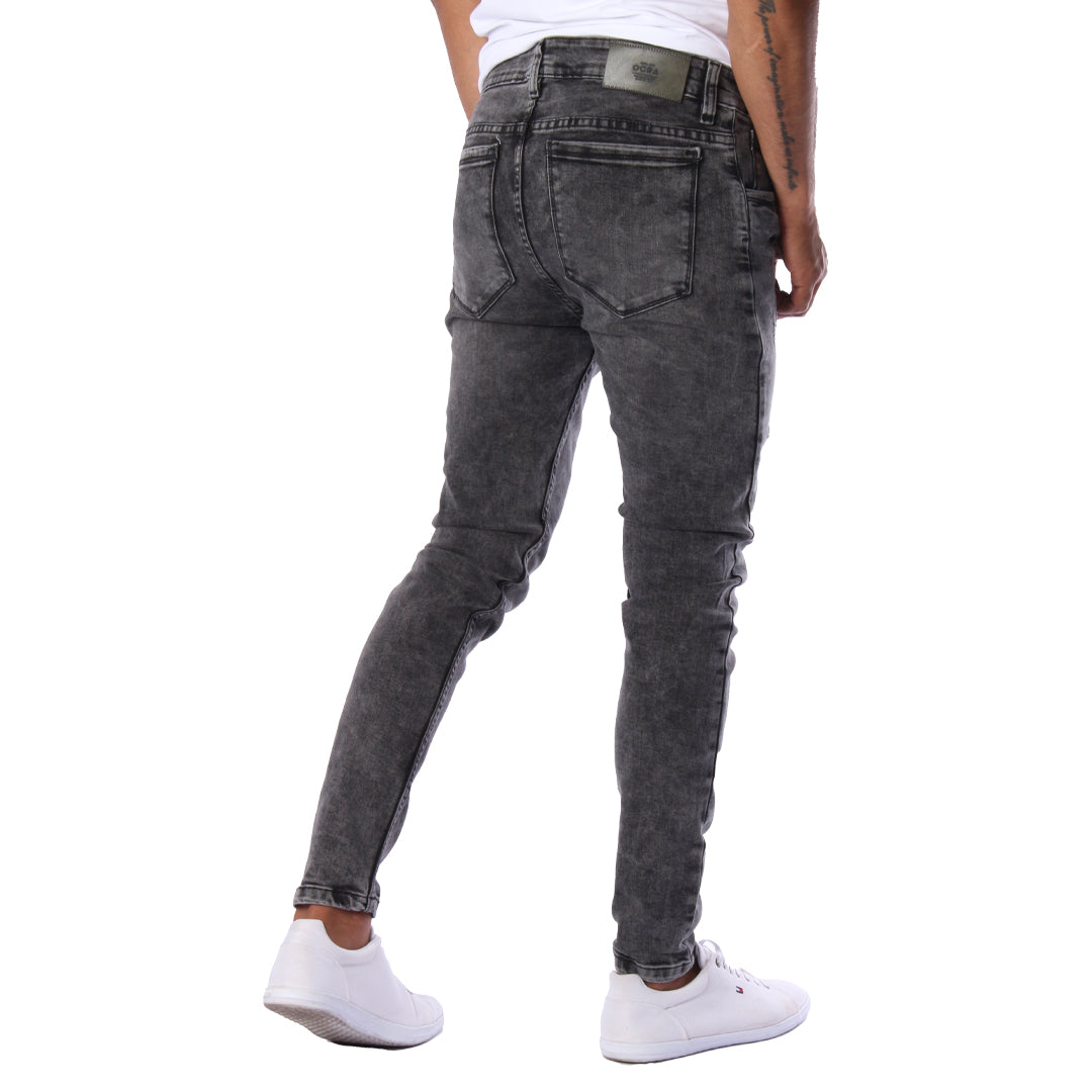 Jean Skinny | Gris con desgastes CL2238