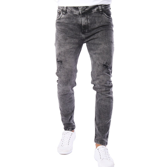Jean Skinny | Gris con desgastes CL2238