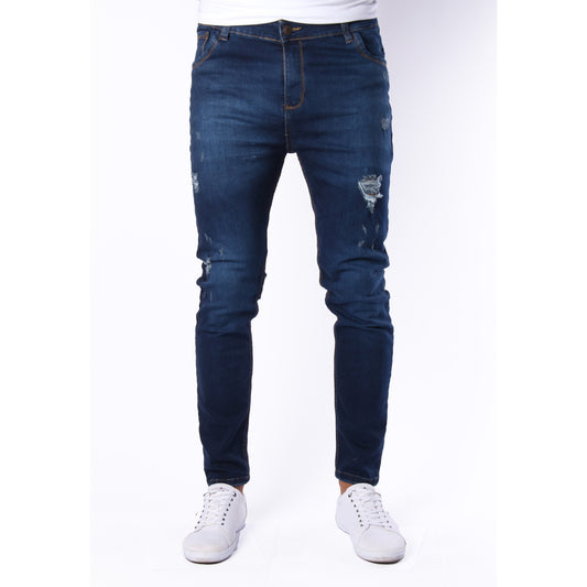 Jean Skinny | Azul Medio con Rotos CL2242