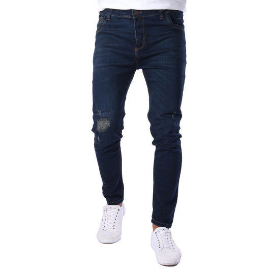 Jean Skinny | Azul Oscuro con Rotos CL2244