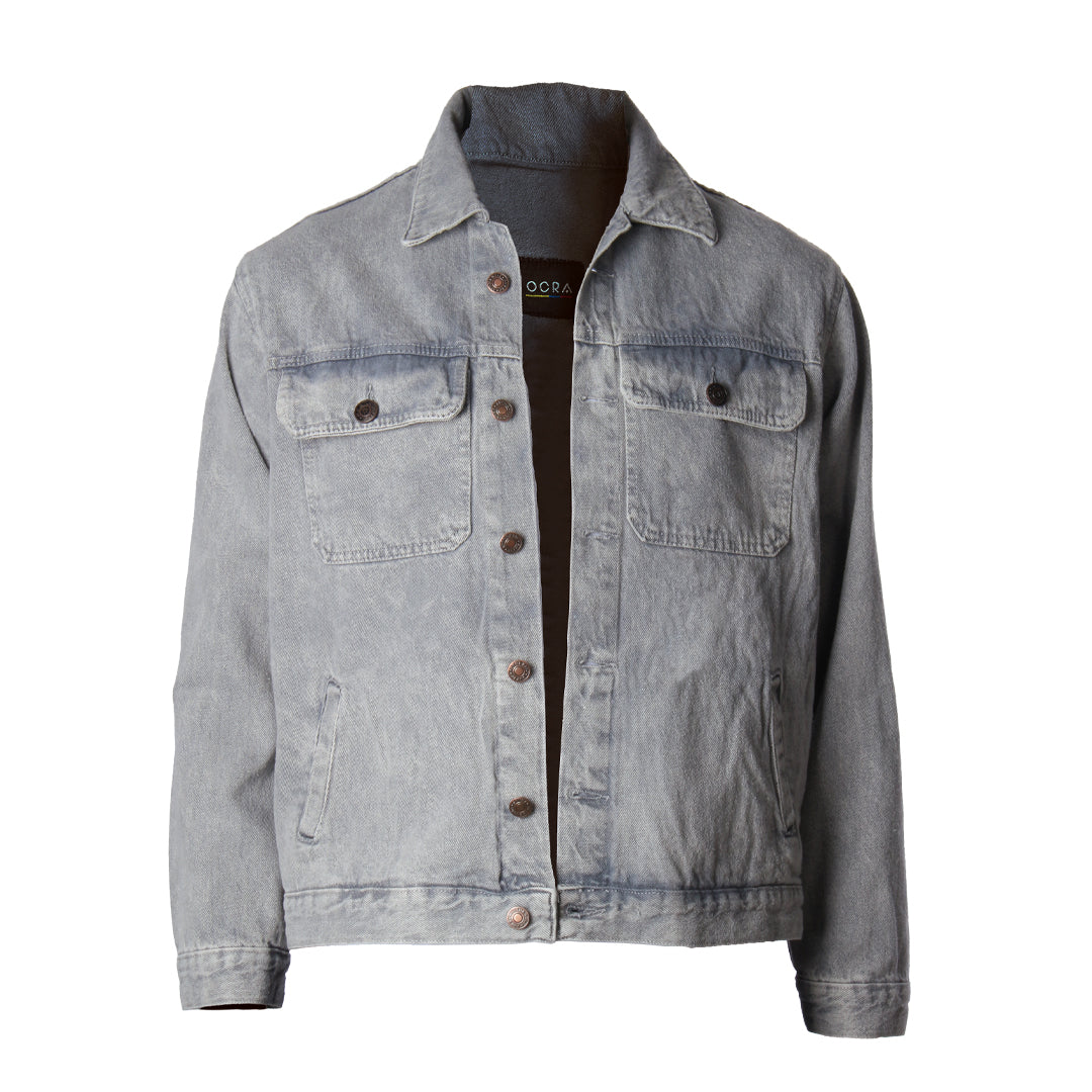 Chaqueta en Jean gris