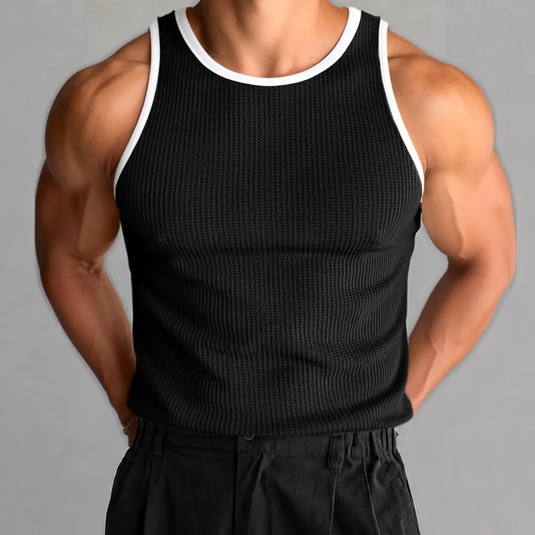 Camisilla Grid Negro OCRA