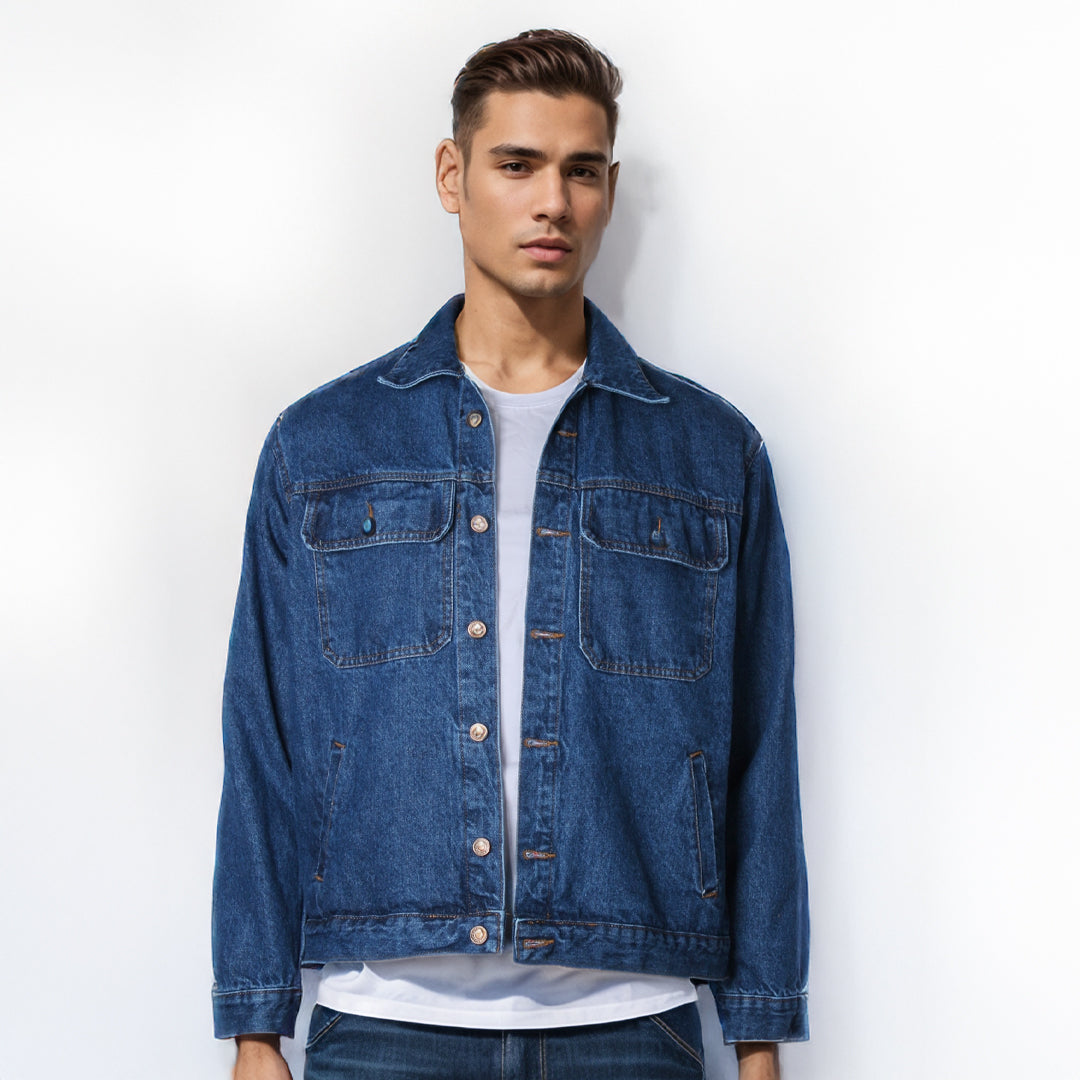 Chaqueta en Jean Stone