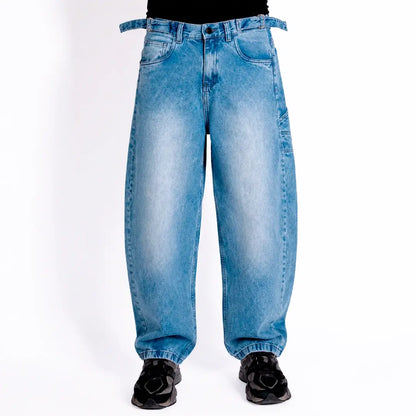 Jean Balloon Fit - Azul Claro