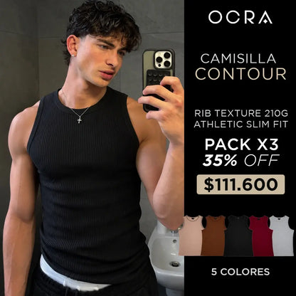 PACK CAMISILLA CONTOUR