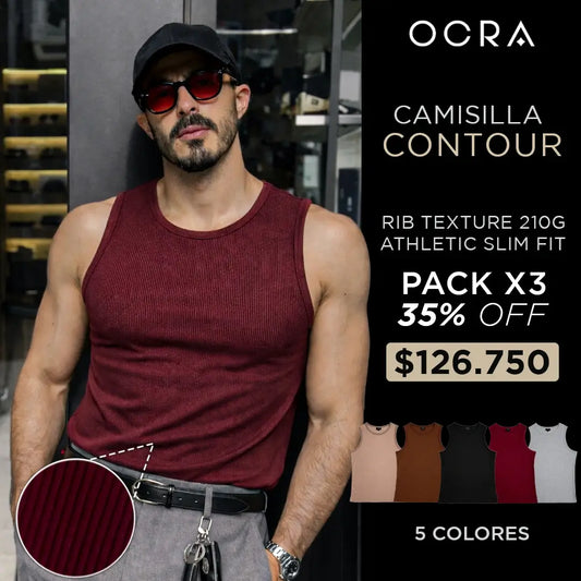 PACK CAMISILLA CONTOUR