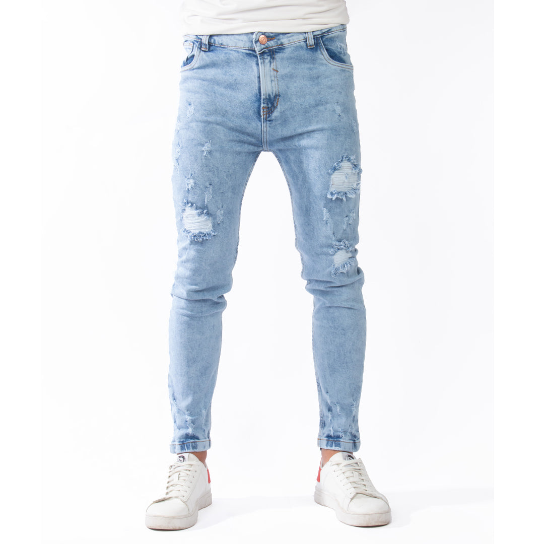 Skinny Jean Hielo Frost con Rotos CL2228 para hombre – OCRA
JEANS