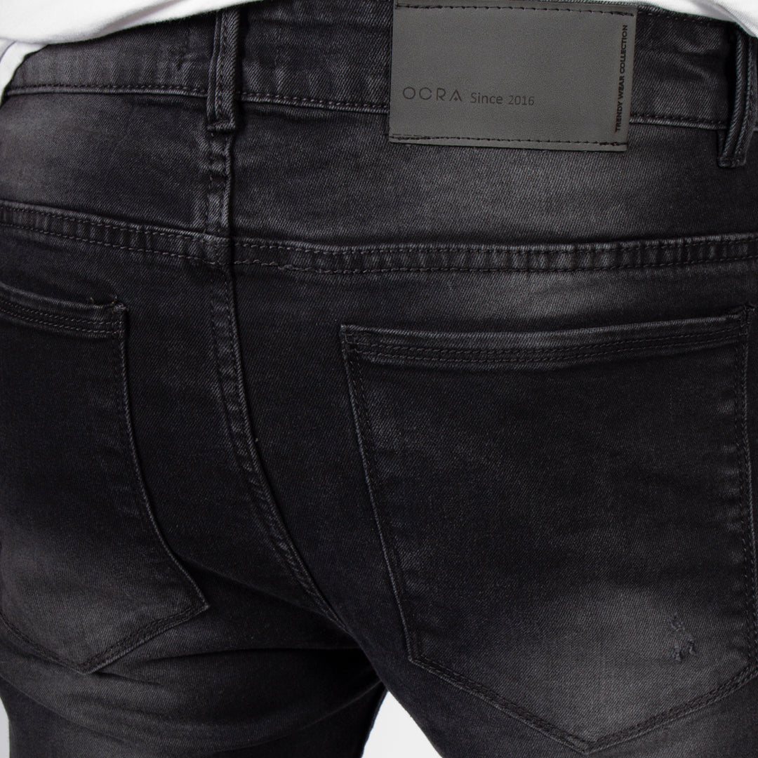 Jean Slim | Azul Medio con Estampado CL2175