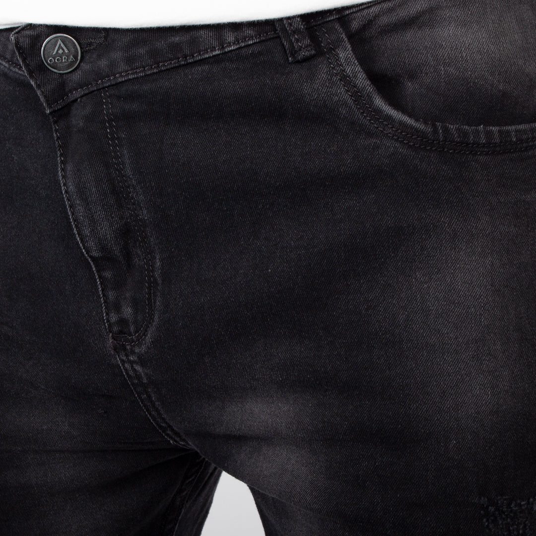 Jean Slim | Azul Medio con Estampado CL2175