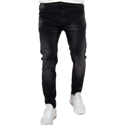 Jean Slim | Azul Medio con Estampado CL2175
