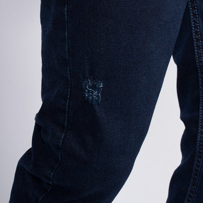 Skinny Jean | Azul Petroleo con Desgastes CL2182