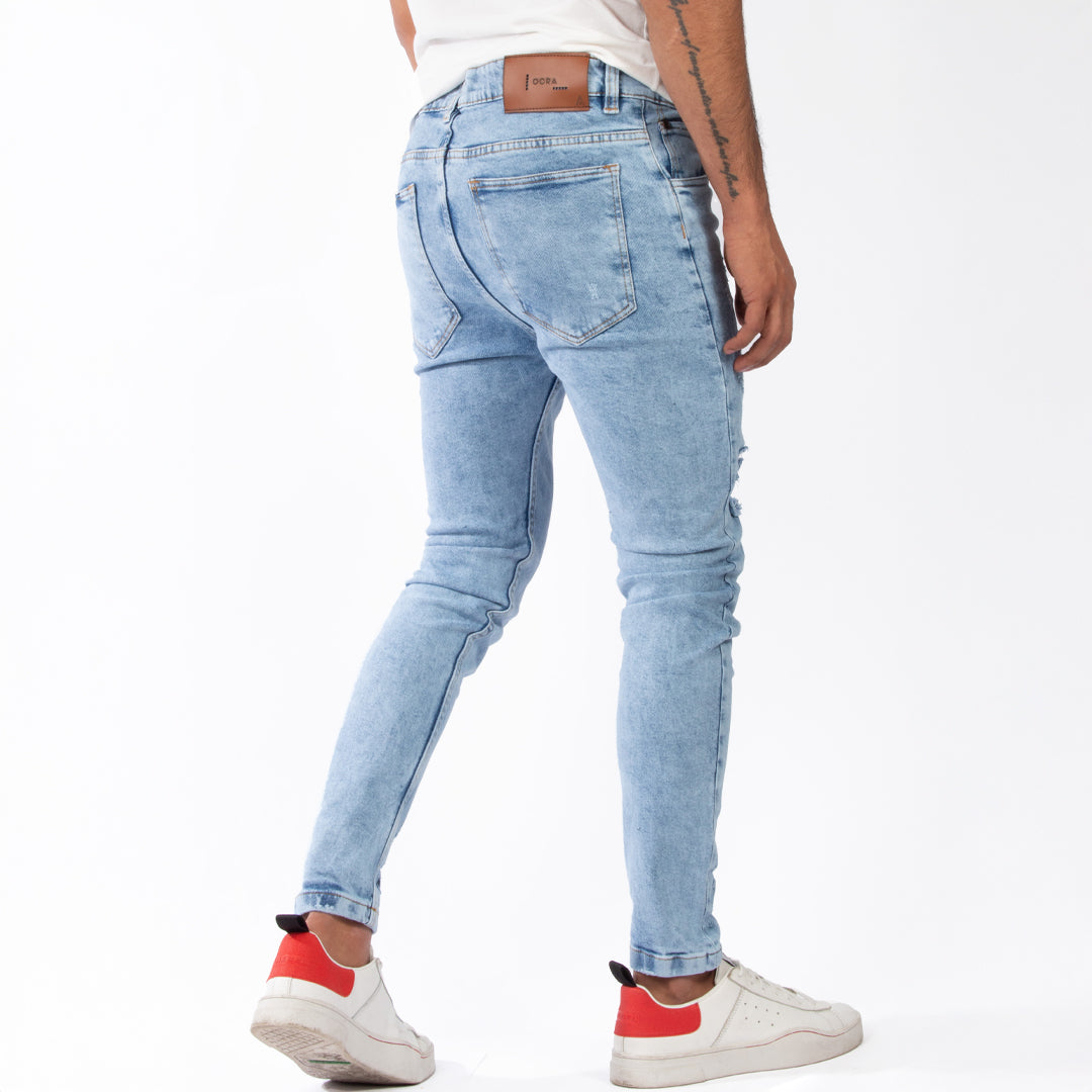Skinny Jean | Hielo Frost con Rotos CL2228