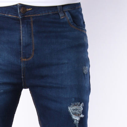 Jean Skinny | Azul Medio con Rotos CL2242
