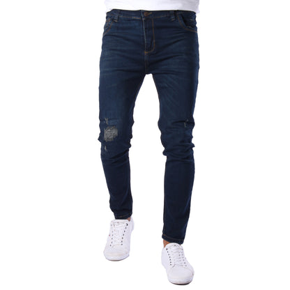 Jean Skinny | Azul Oscuro con Rotos CL2244