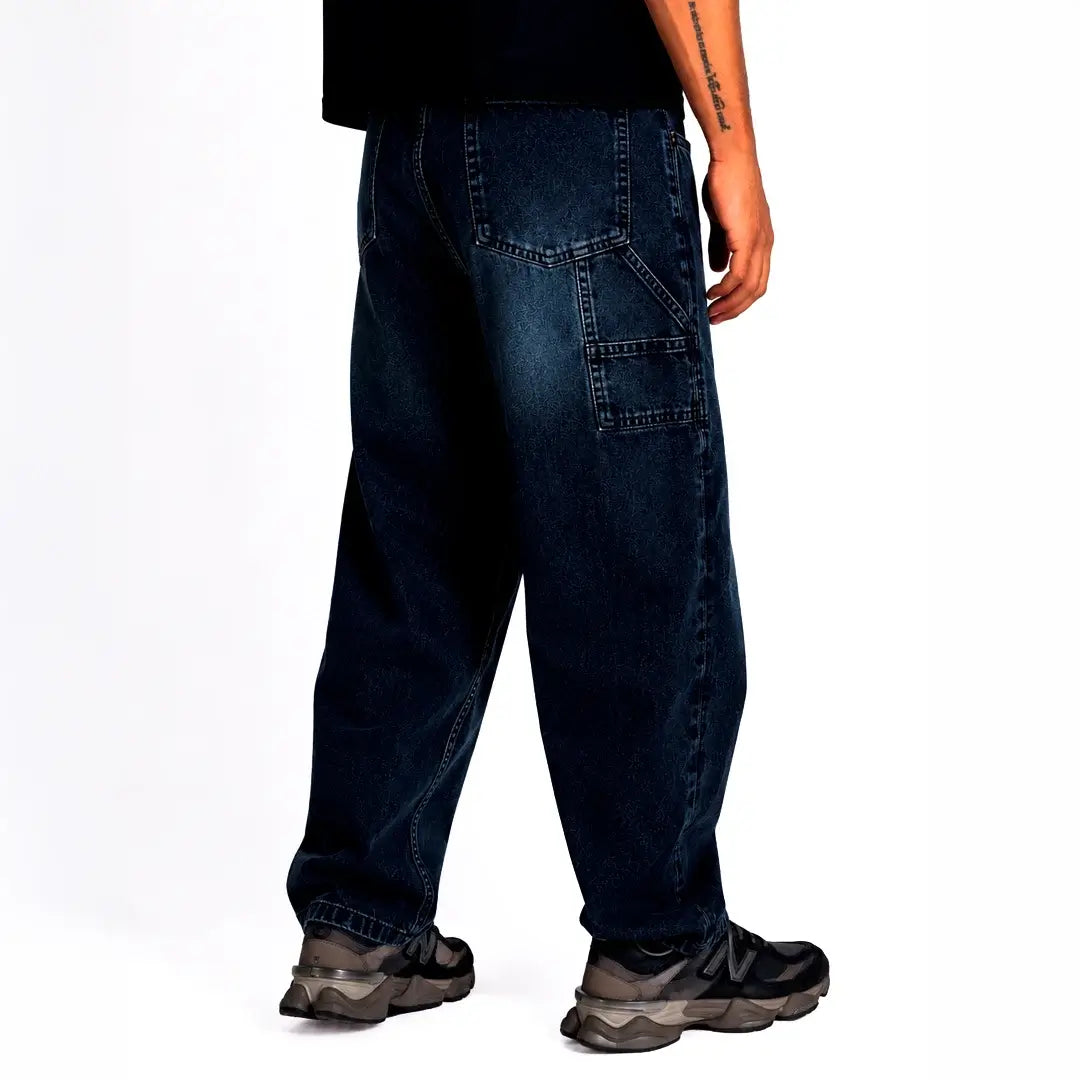 Jean Balloon Fit Azul Oscuro OCRA - espalda