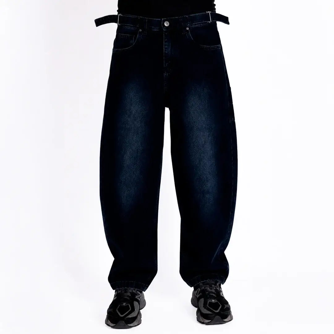 Jean Balloon Fit Azul Oscuro OCRA - frente