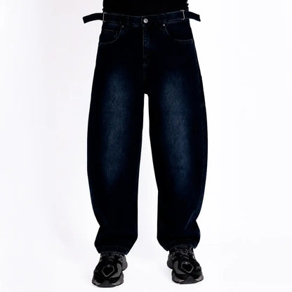 Jean Balloon Fit Azul Oscuro OCRA - frente