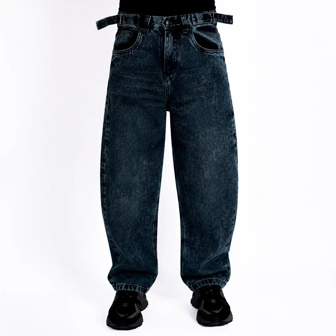 Jean Balloon Fit Azul Frost OCRA - frente