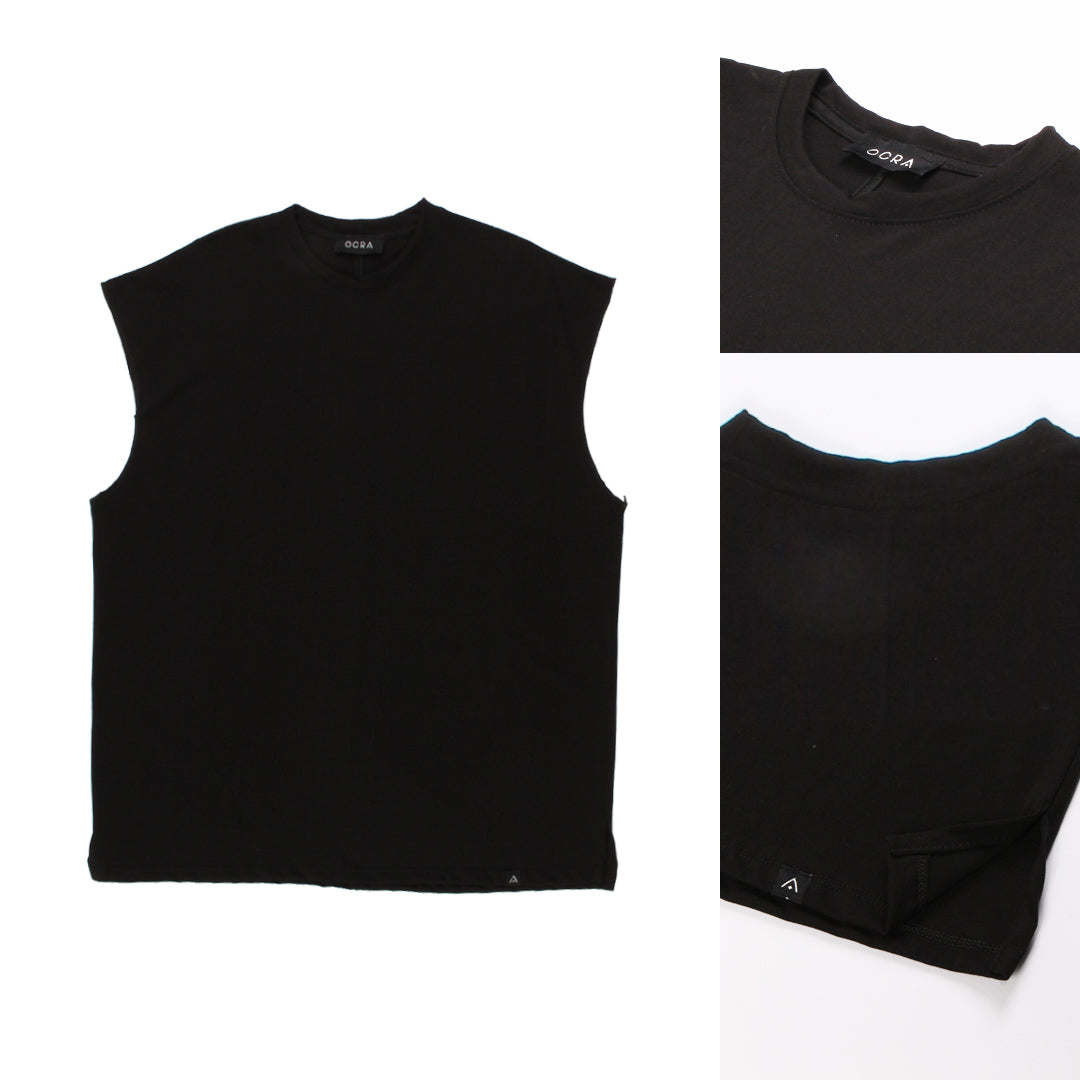 Camisilla Freedom negro Oversize.