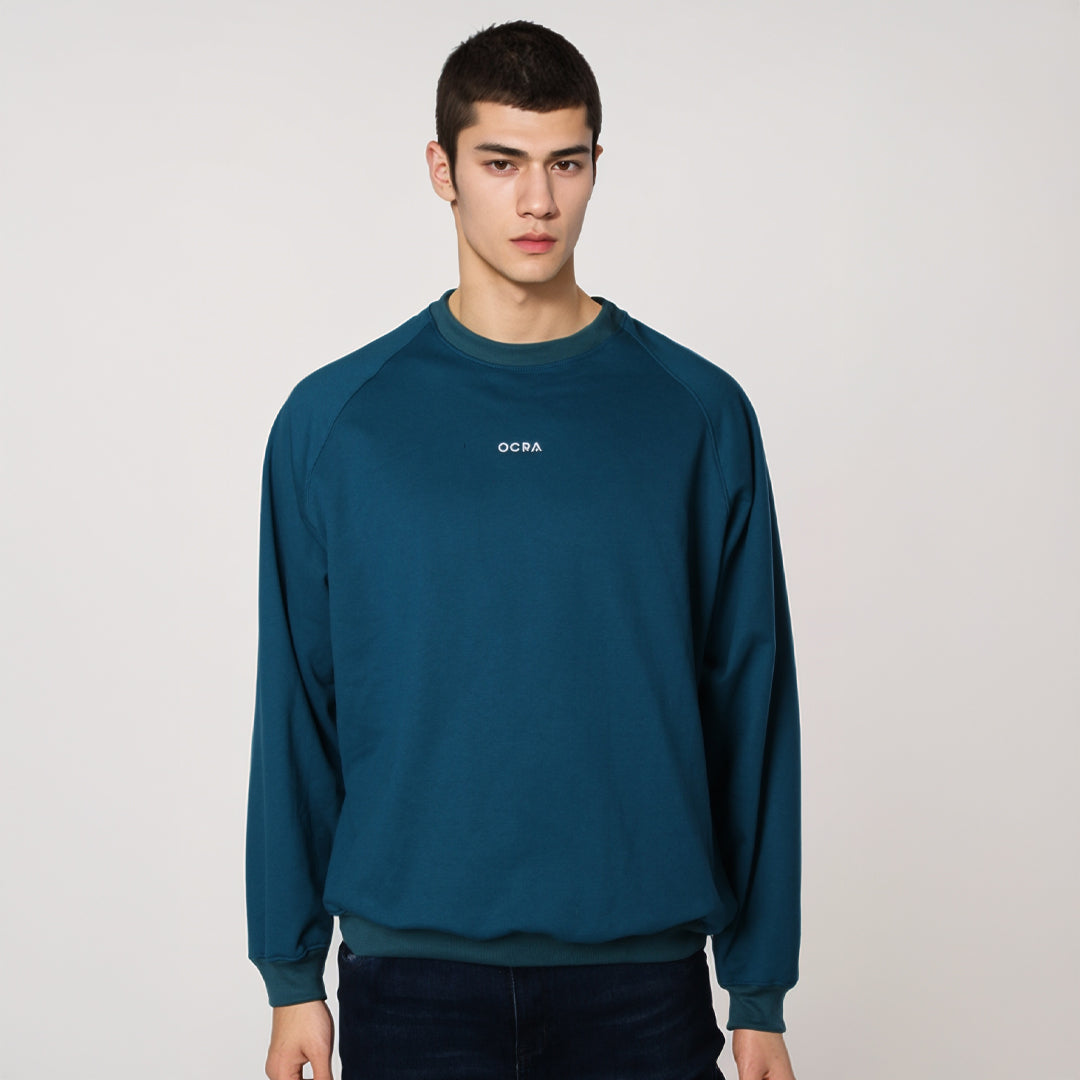Buzo Oversize sin Capucha para Hombre