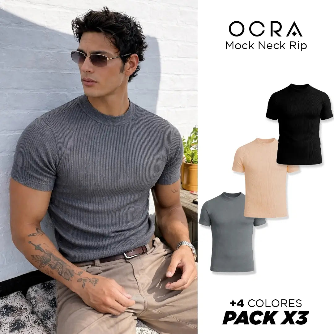 Pack Mock Neck Rip